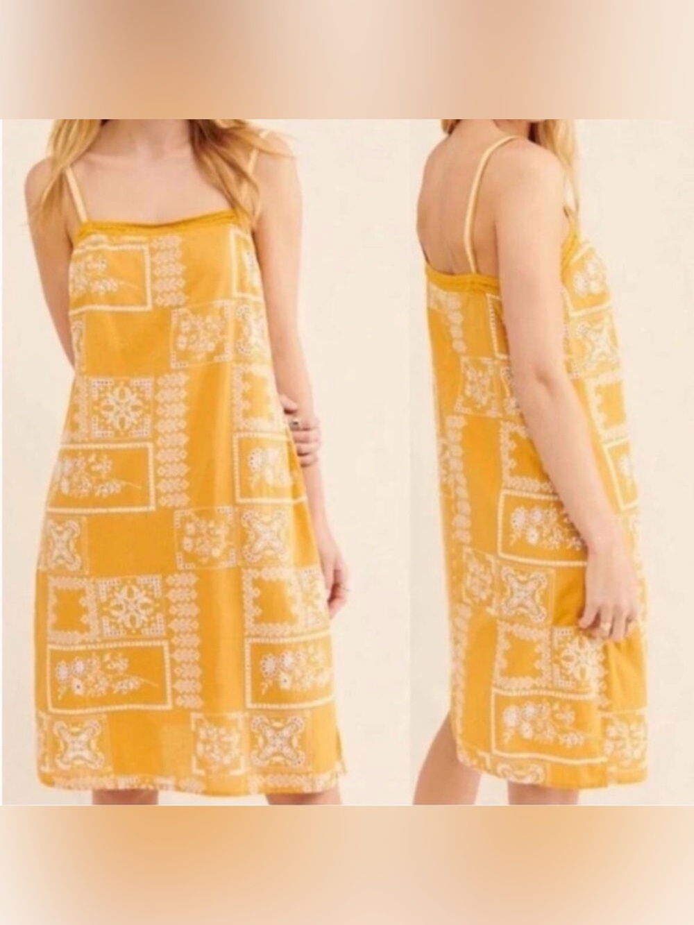 Anthropologie Sibyl Embroidered Dress size 16